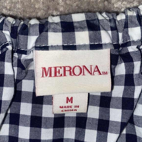 Merona Off the Shoulder Gingham Top! - Picture 7 of 13